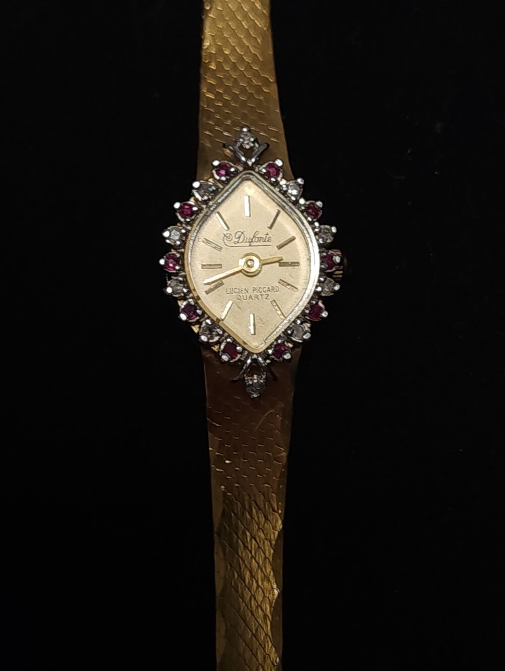 Stunning pristine-condition vintage Dufonte by Lucien Piccard women’s quartz